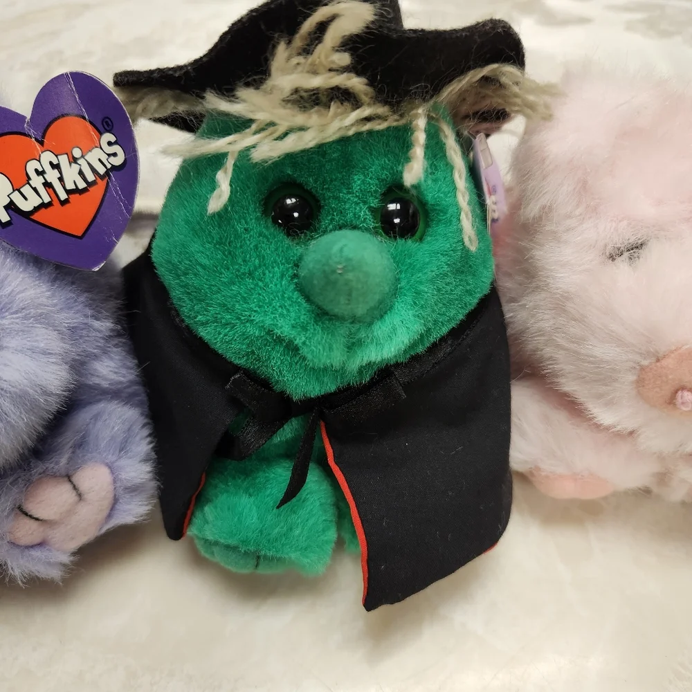 Puffkins plush Henrietta Percy Hazel Lot of 3